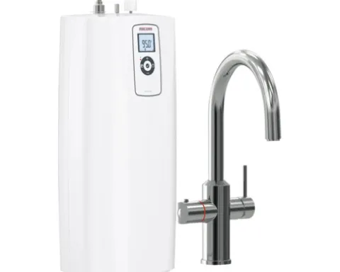 Heißwasserautomat Stiebel Eltron HOT 2.6 N Premium 3 in 1 c Untertisch 2,6 Liter mit Küchenarmatur chrom