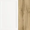 Held Möbel Apothekerschrank Lübeck BxTxH 30 x 60 x 200 cm weiß matt zerlegt 487.6330