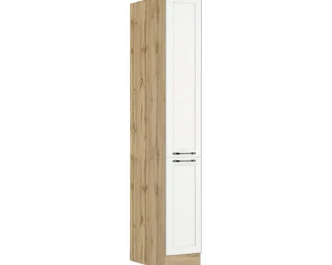 Held Möbel Apothekerschrank Lübeck BxTxH 30 x 60 x 200 cm weiß matt zerlegt 487.6330