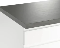 Held Möbel Auszugunterschrank Kiel BxTxH 180 x 60 x 86 cm weiß hochglanz zerlegt 466.1.6340