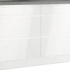 Held Möbel Auszugunterschrank Kiel BxTxH 120 x 60 x 86 cm weiß hochglanz zerlegt 465.1.6340