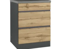 Held Möbel Auszugunterschrank PISA BxTxH 60 x 60 x 86 cm wildeiche matt zerlegt 451.2.6310