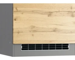 Held Möbel Backofen/Kühlumbauschrank für 88er Einbaukühlschrank PISA BxTxH 60 x 60 x 166 cm wildeiche matt zerlegt Anschlag reversibel 449.6310