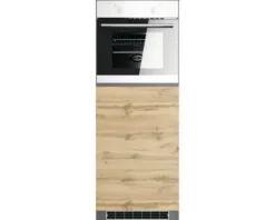 Held Möbel Backofen/Kühlumbauschrank für 88er Einbaukühlschrank PISA BxTxH 60 x 60 x 166 cm wildeiche matt zerlegt Anschlag reversibel 449.6310