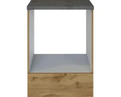 Held Möbel Herdumbauschrank Sorrento BxTxH 60 x 60 x 86 cm eiche hell matt zerlegt 480.6281