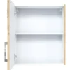 Held Möbel Hängeschrank Sorrento BxTxH 50 x 34 x 57 cm eiche hell matt zerlegt Anschlag reversibel 303.6272