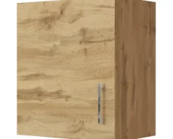 Held Möbel Hängeschrank Sorrento BxTxH 50 x 34 x 57 cm eiche hell matt zerlegt Anschlag reversibel 303.6272