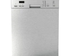 Held Möbel Küchenzeile mit Geräten Mailand 340 cm grau hochglanz zerlegt 588.1.6211