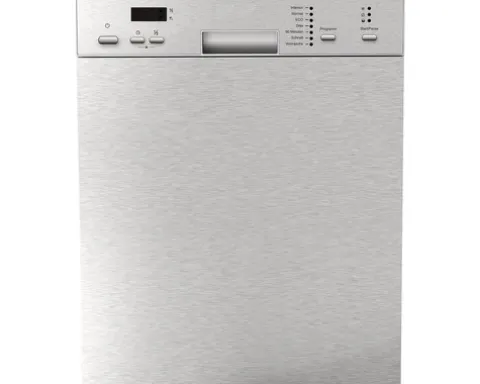 Held Möbel Küchenzeile mit Geräten Mailand 390 cm grau hochglanz zerlegt Variante reversibel 637.1.6211