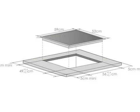 Held Möbel Küchenzeile mit Geräten Mailand 360 cm grau hochglanz zerlegt Variante reversibel 631.1.6211