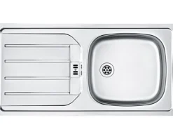 Held Möbel Küchenzeile ohne Geräte Mailand 290 cm grau hochglanz zerlegt 603.1.6211