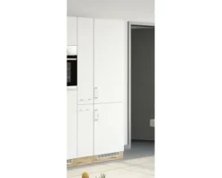 Held Möbel Kühlumbauschrank für 178er Einbaukühlschrank Sorrento BxTxH 60 x 60 x 200 cm weiß matt zerlegt Anschlag reversibel 594.6270