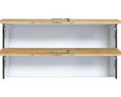 Held Möbel Klapphängeschrank Sorrento BxTxH 110 x 34 x 57 cm eiche hell matt zerlegt Anschlag reversibel 353.6273