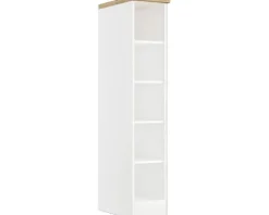Held Möbel Regal Kiel BxTxH 30 x 60 x 166 cm weiß hochglanz zerlegt 581.6341