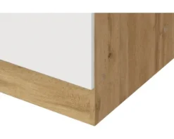 Held Möbel Spülenschrank inkl Spüle Sorrento BxTxH 110 x 60 x 86 cm weiß matt zerlegt 478.6279