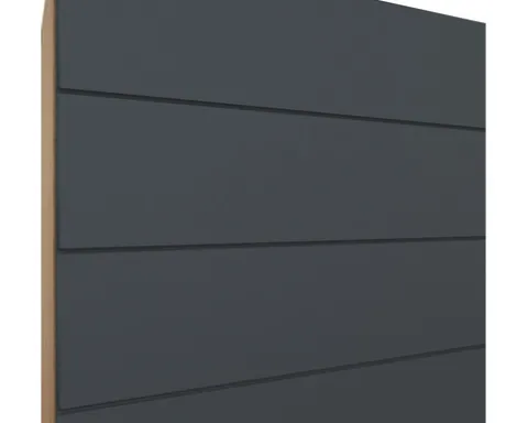 Held Möbel Spülenschrank inkl Spüle Florenz BxTxH 120 x 60 x 82 cm grau matt zerlegt Anschlag reversibel 667.6293