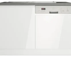 Held Möbel Spülenschrank Kiel BxTxH 120 x 60 x 86 cm weiß hochglanz zerlegt 667.6340
