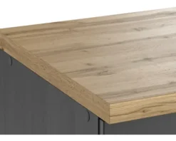Held Möbel Spülenschrank Lübeck BxTxH 120 x 60 x 86 cm grau matt zerlegt 665.6331