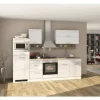 Held Möbel Spülenschrank Mailand BxTxH 100 x 60 x 85 cm weiß hochglanz zerlegt 476.6210