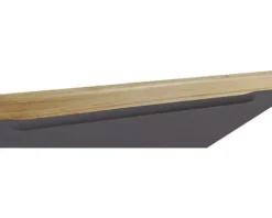 Held Möbel Unterschrank mit Schublade und Drehtür PISA BxTxH 180 x 60 x 86 cm grau matt zerlegt Anschlag reversibel 467.1.6311