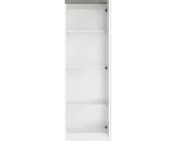 Held Möbel Vorratsschrank Kiel BxTxH 60 x 60 x 166 cm weiß hochglanz zerlegt 492.6340