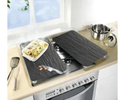 Herdabdeckplatten Universal Schiefer 2er Set