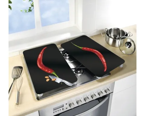 Herdabdeckplatten Universal Hot Peperoni 2 Stück