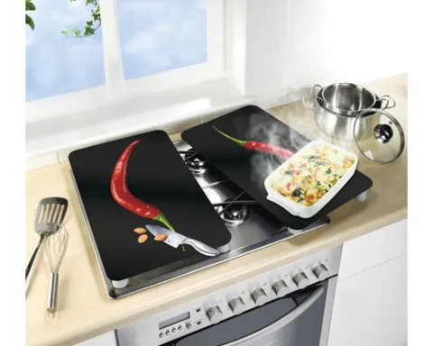 Herdabdeckplatten Universal Hot Peperoni 2 Stück