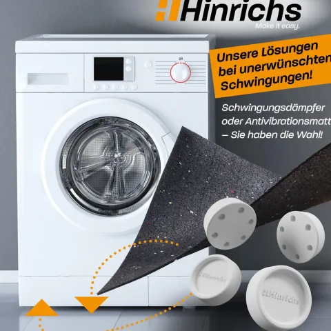 Hinrichs Schwingungsdämpfer weiß 4 Stück