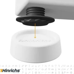 Hinrichs Schwingungsdämpfer weiß 4 Stück