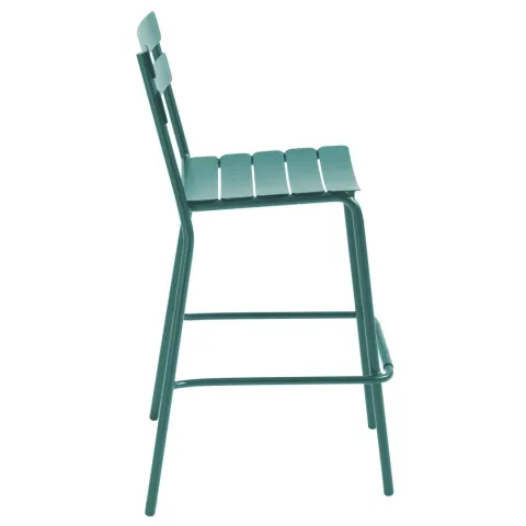 Hochstuhl für die Terrasse 56 x 56 x 110 cm - Oviala