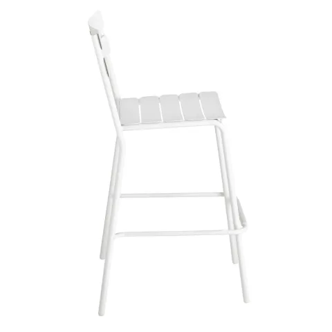 Hochstuhl für die Terrasse 56 x 56 x 110 cm - Oviala
