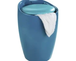 Hocker Wenko Candy Petrol mit Aufbewahrung