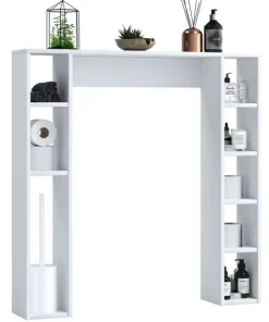 Holz Wandregal Überbau WC Bad Regal Tinol M