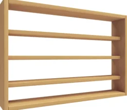 Holz Wandregal Gewürzregal Regal Küche Esaldi M