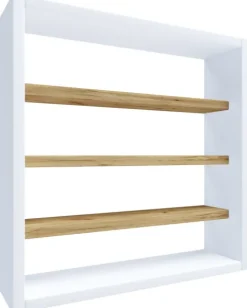Holz Wandregal Gewürzregal Regal Küche Esaldi S