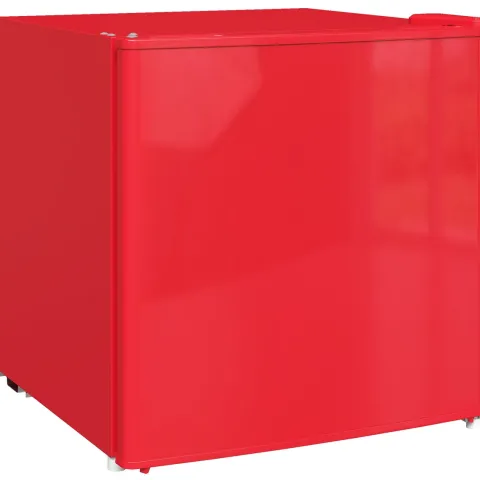 HOMCOM Mini-Gefrierschrank 35 L Gefrierbox elektrisch freistehend 45 W Mini Gefriertruhe Minikühlschrank 41dB -14 bis -24℃ 5-stufige Temperaturregelung 47 x 44,2 x 48,8 cm Rot