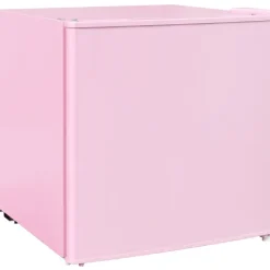 HOMCOM Mini-Gefrierschrank 35 L Gefrierbox elektrisch freistehend 45 W Mini Gefriertruhe Minikühlschrank 41dB -14 bis -24℃ 5-stufige Temperaturregelung 47 x 44,2 x 48,8 cm Rosa