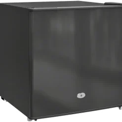 HOMCOM Mini-Gefrierschrank 35 L Gefrierbox elektrisch freistehend 45 W Mini Gefriertruhe Minikühlschrank 41dB -14 bis -24℃ 5-stufige Temperaturregelung 47 x 44,2 x 48,8 cm Schwarz