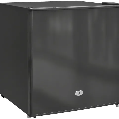 HOMCOM Mini-Gefrierschrank 35 L Gefrierbox elektrisch freistehend 45 W Mini Gefriertruhe Minikühlschrank 41dB -14 bis -24℃ 5-stufige Temperaturregelung 47 x 44,2 x 48,8 cm Schwarz