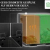 HOMCOM Mülleimer 2 x 15L Abfalleimer aus Edelstahl Mülltrennsystem mit Softclose Deckel, Herausnehmbare Inneneimer, Deodorant-Fächern Treteimer für Wohnung, Schwarz