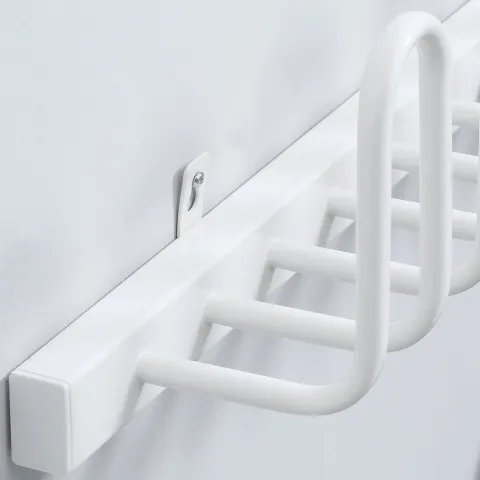 HOMCOM Schuhtrockner Elektrisch Schuhheizung Schuhwärmer Wandmontage Stiefeltrockner Trockengestell Schuh Trocknungsgerät für Schuhe, Socken, Handschuhe, Skischuhe