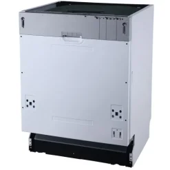 homeX Geschirrspüler vollintegriert Einbauspülmaschine 60 cm 14 Gedecke 5 Programme Aquastop GSEV6014AE