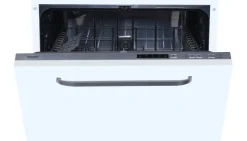 homeX Geschirrspüler vollintegriert Einbauspülmaschine 60 cm 14 Gedecke 5 Programme Aquastop GSEV6014AE