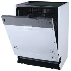 homeX Geschirrspüler vollintegriert Einbauspülmaschine 60 cm 14 Gedecke 5 Programme Aquastop GSEV6014AE
