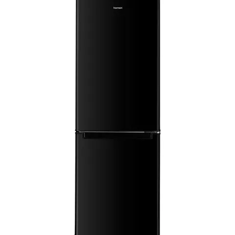 homeX Kühlschrank mit Gefrierfach Kühl-Gefrierkombination freistehend 173 Liter Nutzinhalt 40 dB CFS1110-B schwarz