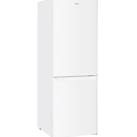 homeX Kühlschrank mit Gefrierfach Kühl-Gefrierkombination freistehend 173 Liter Nutzinhalt 40 dB CFS1110-W weiß