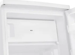 homeX Kühlschrank mit Gefrierfach klein Mini Kühl-Gefrierkombination 109 Liter freistehend 4-Sterne Gefrieren weiß
