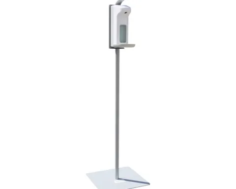 Hygienestation Desinfektionsständer Light 130 cm inkl. 1 l Desinfektionsspender