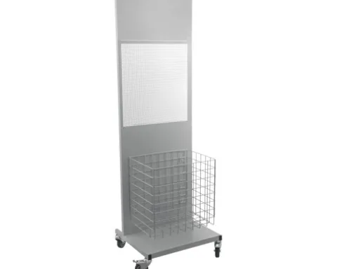 Hygienestation Premium Grundstand 156 cm inkl. Abfallbehälter